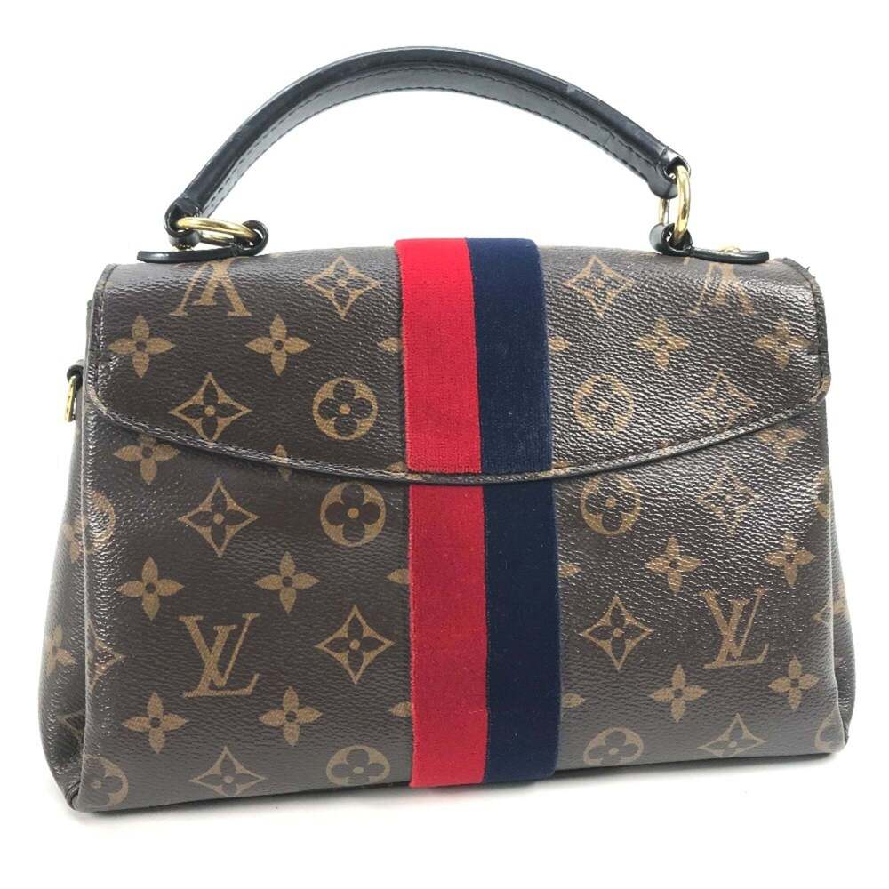 LOUIS VUITTON Brown Monogram Canvas Shoulder Bag - Picture 3 of 15